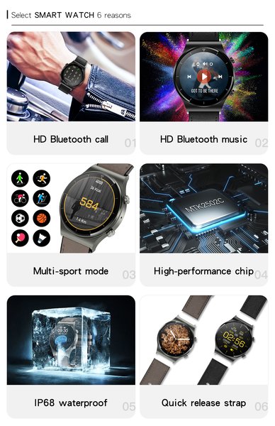 Valentine's Day Pack - 2 x Smartwatch iQuality